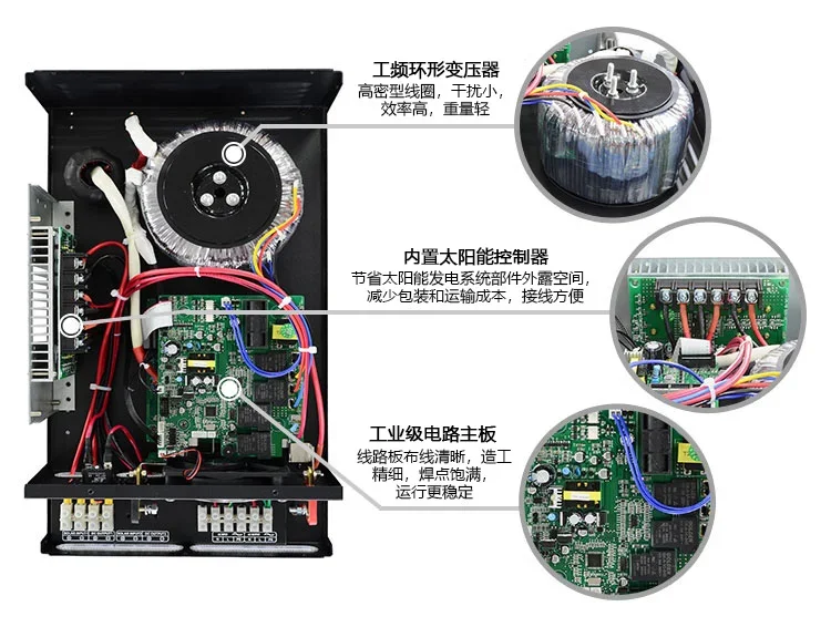 1000W 12VDC 220-240VAC off grid inverter MUST lead-acid battery dc to ac power solar inverter