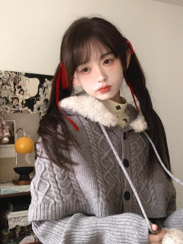 Korean Sle Ey Fur C… - image