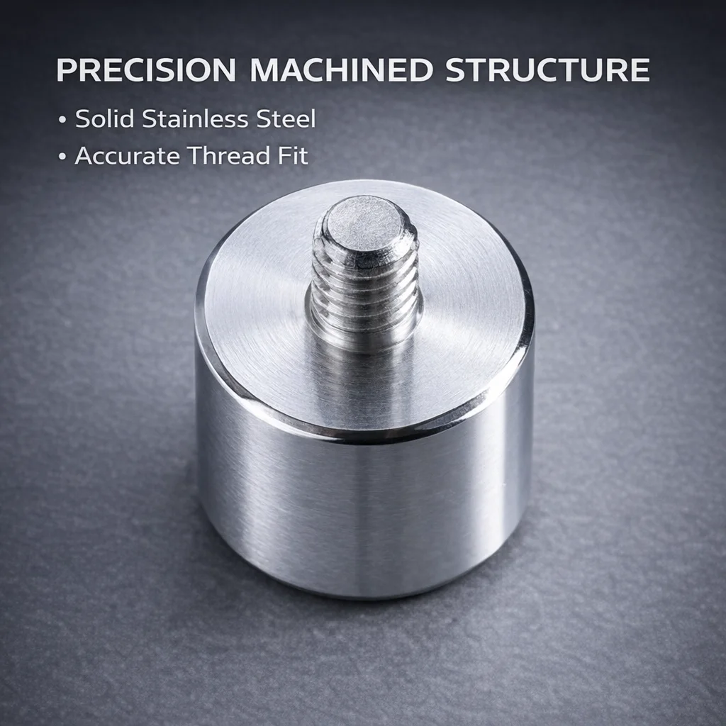 For Technics SL-1200 Anti-Skating Counterweight, Stainless Steel 10g, MK2 MK4 MK5 Tonearm Balance Part