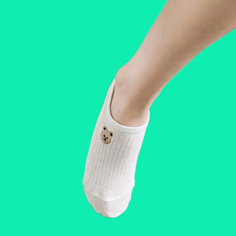 Calcetines finos de alta calidad para mujer, medias transpirables absorbentes del sudor, de silicona, antideslizantes, poco profundos, 10 pares