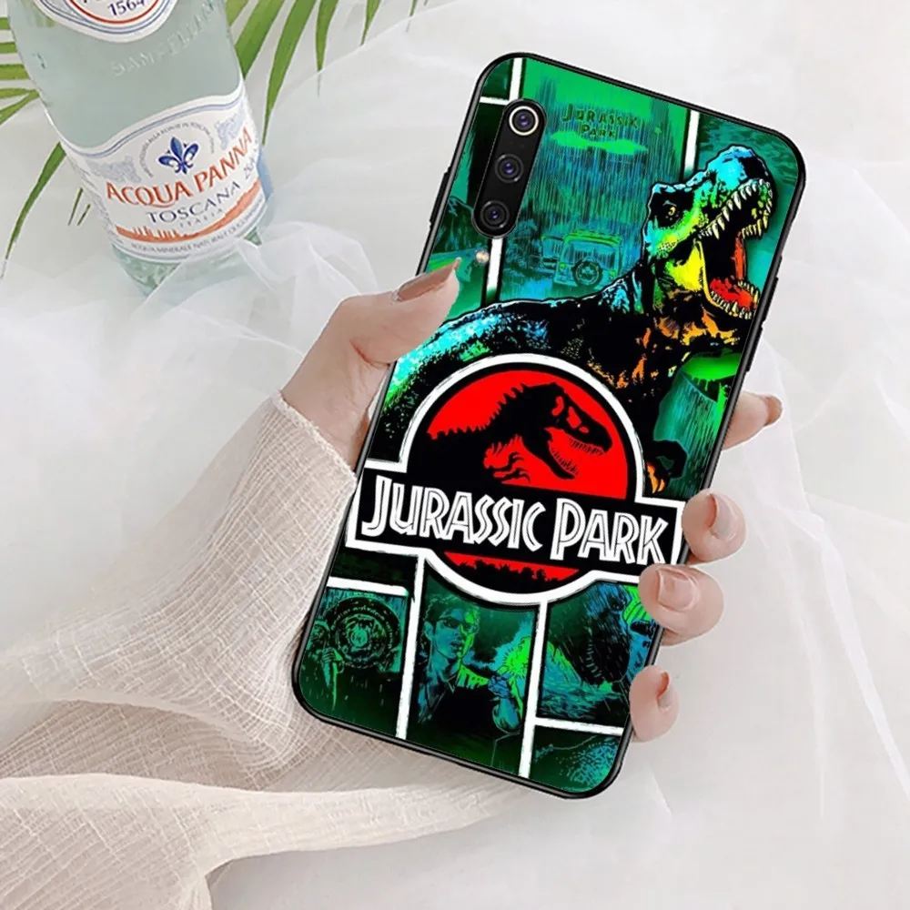 J-Jurassics Park Dinosaur Phone Case For Xiaomi Mi 5X 8 9 10 11 12 Lite Pro 10T PocoX3pro PocoM3 Note 10 Pro Lite