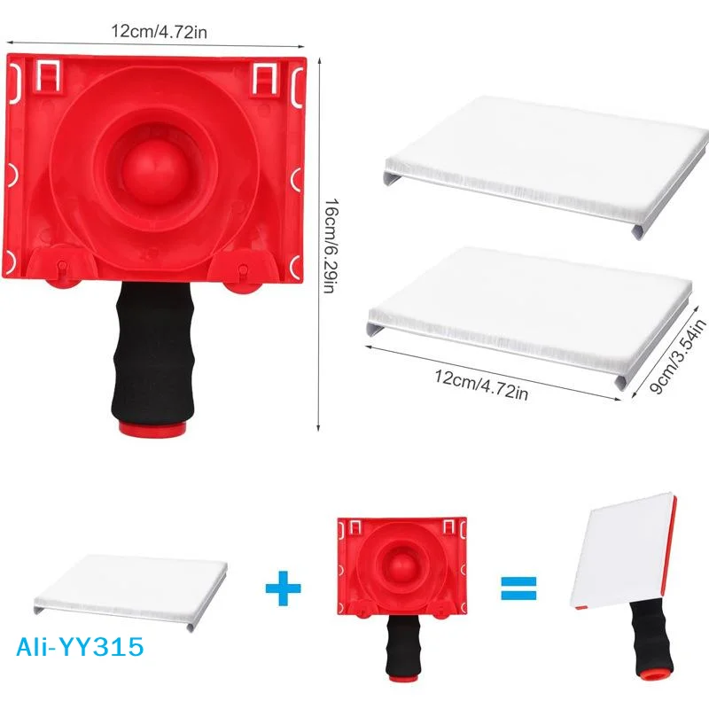 

【Y】1 комплект инструментов для окрашивания краев: триммер для окрашивания краев, сменные насадки для углов стен и потолков, аппликатор для покраски