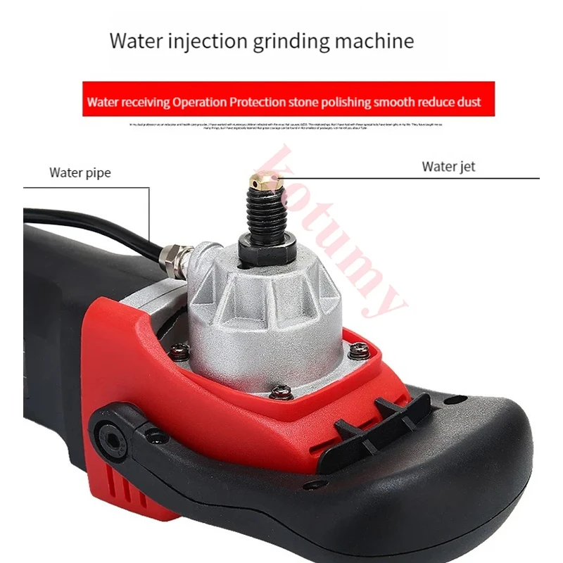 1200w Electric Marble Granite Wet Stone Polisher Hand Angle Grinder Sander Power Tools