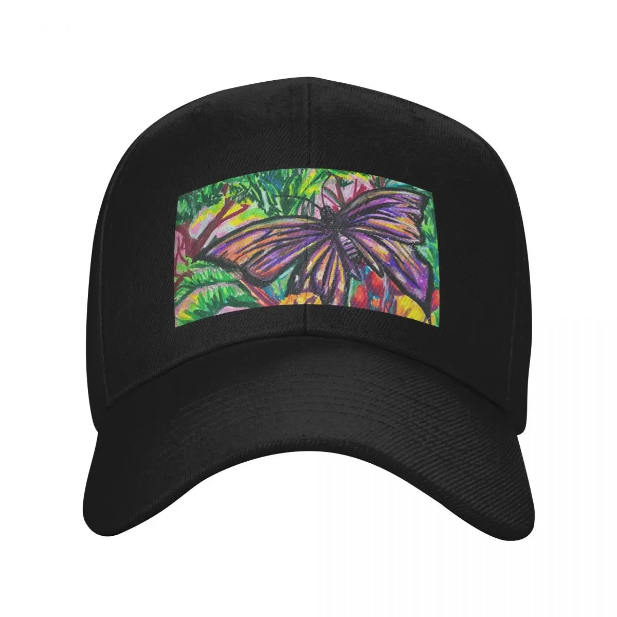 

Summer Butterfly Baseball Cap Cosplay hiking hat Military Cap Man Hat Luxury Brand Men's Women's