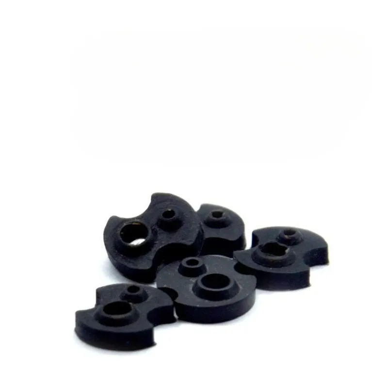 10Pcs High/lowSpeed 2/4 Hole Mobile Phone Accessories,Tail Gasket,Sealing Gasket,Silicone Gasket,High Temperature Resistance .
