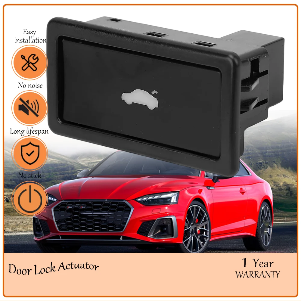 Rugged Trunk Lid Lock Control Switch, Built to suit Audi & VW Series Models, OEM Spec 3D0959831D Smooth Responsive Operation