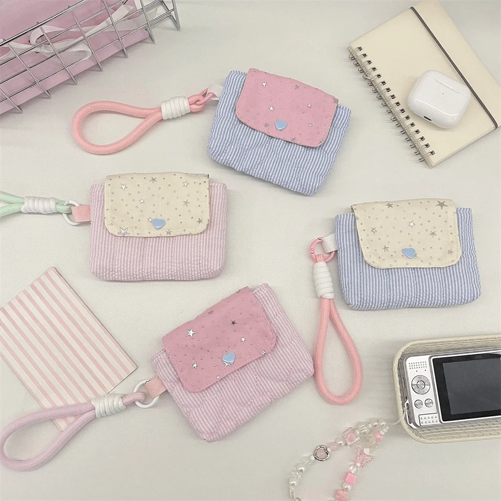 Cute Star Ccd Storage Bag Ins Style Makeup Bag Coin Purse Travel Mini Camera Storage Bag Holiday Gift Ccd Storage Bag Makeup Bag Sanitary Napkin Bag Coin Purse Travel Cd Storage Bag