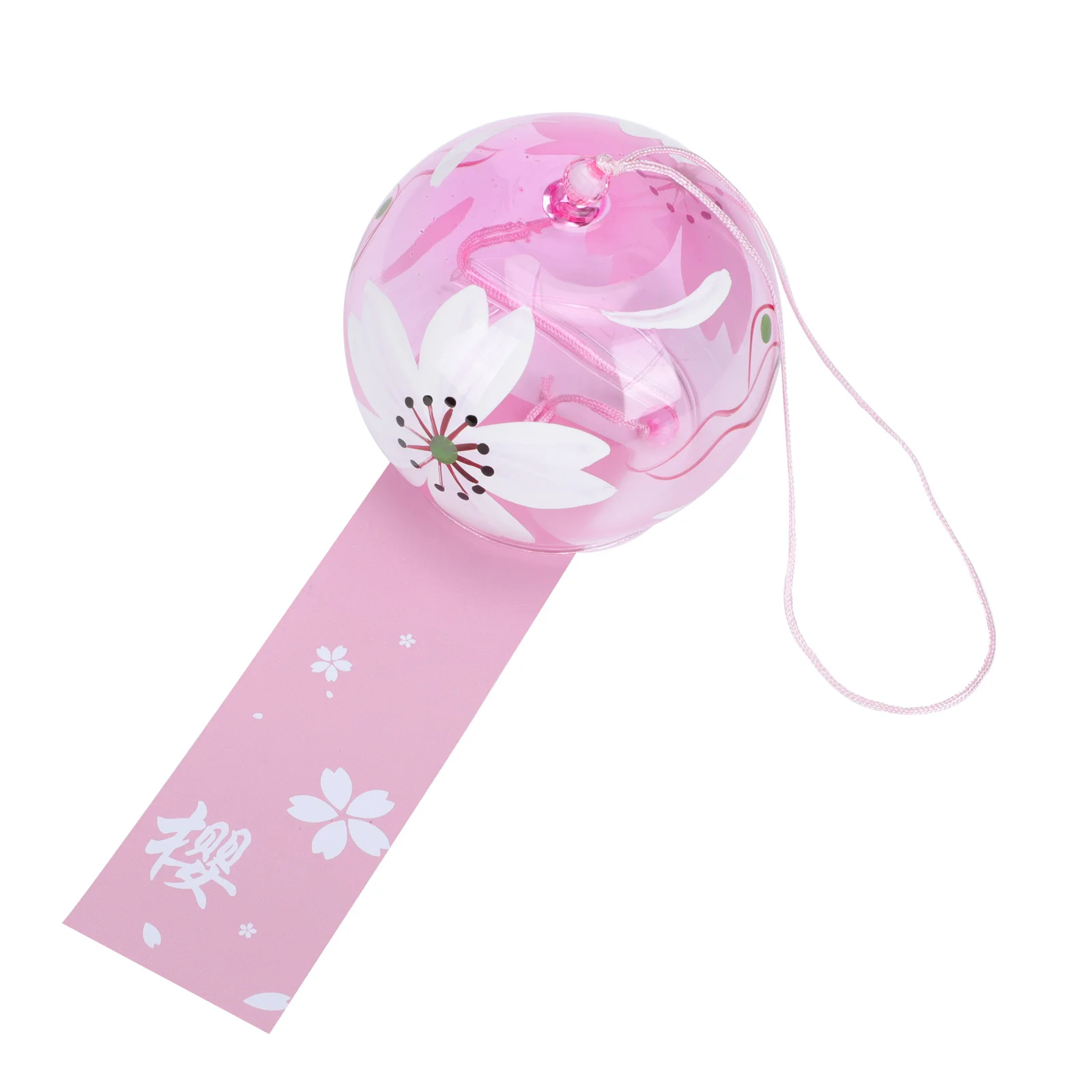 

1Pcs Japanese Style Glass Wind Chime Delicate Decorative Pendant for Garden Home Festival Party Outdoor Decoration Creative Wind