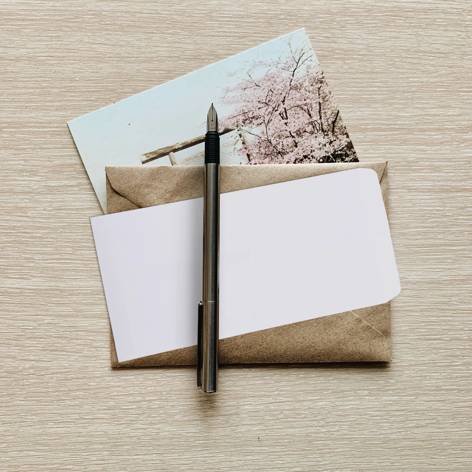 100Pcs Blank Paper Envelopes Cash Envelopes Bills Receipts Organizer Safe Practical Storage Money Storage Bags