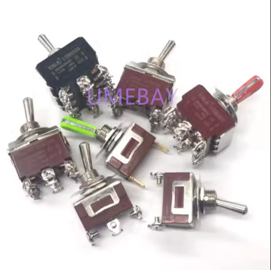 5PCS  High end 12MM rocker button switch 2/3/4/6/9/12 pin 2/3 gear E-TEN1021 1322 1321