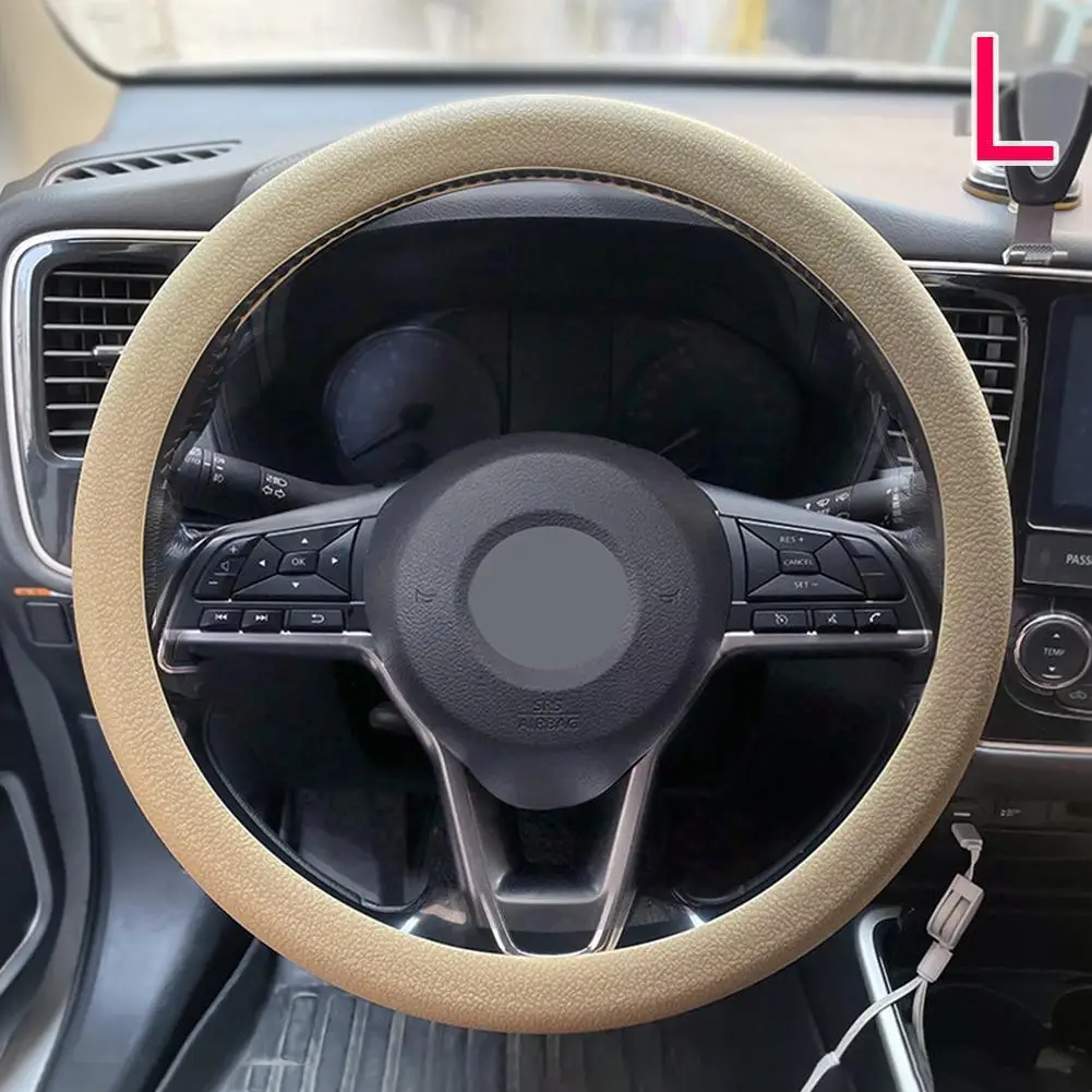 19-farbige Auto-Lenkradabdeckung aus Silikon für Sommermode, schweißabsorbierend, rutschfeste Griffabdeckung, allgemeine DIY-Teile – Detail 39