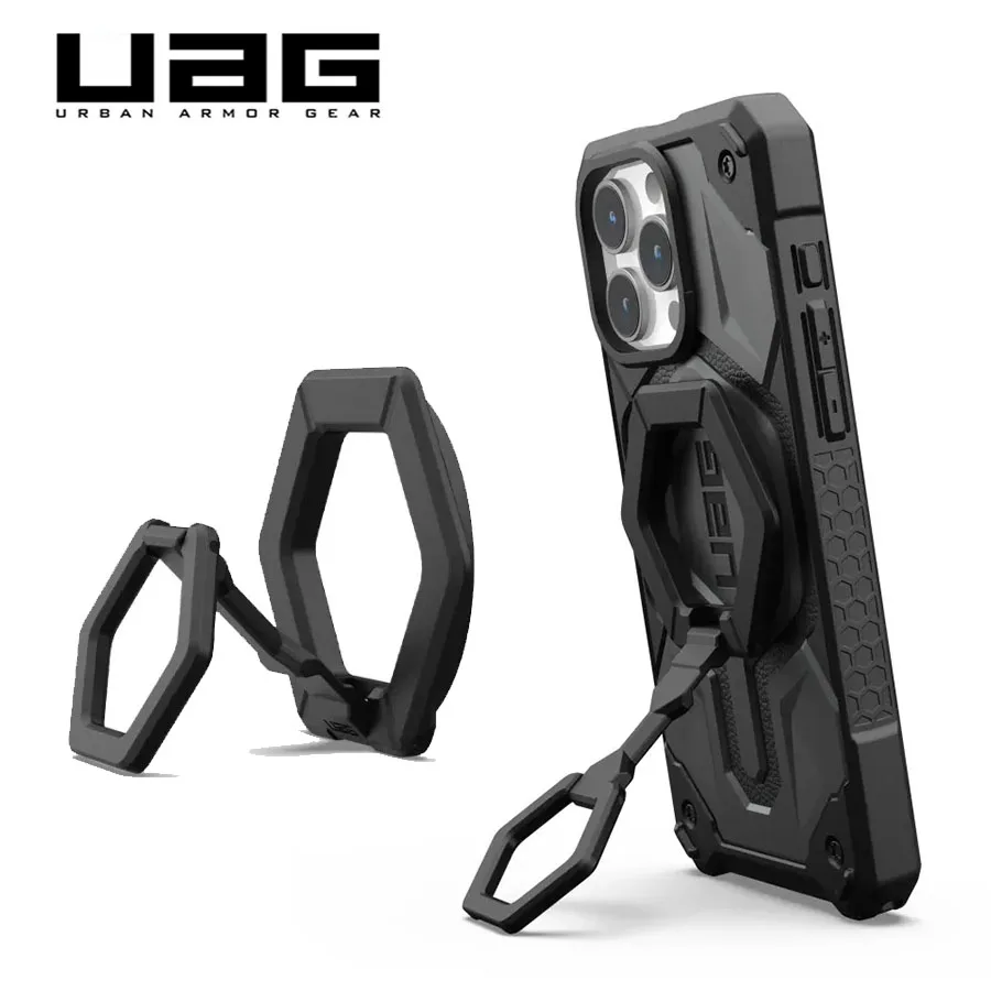 UAG Strong Magnetic Ring Stand for iPhone 16 Pro Max 14 13 12 15 Magnet Finger Grip Kickstand Mobile Phone Holder for Samsung