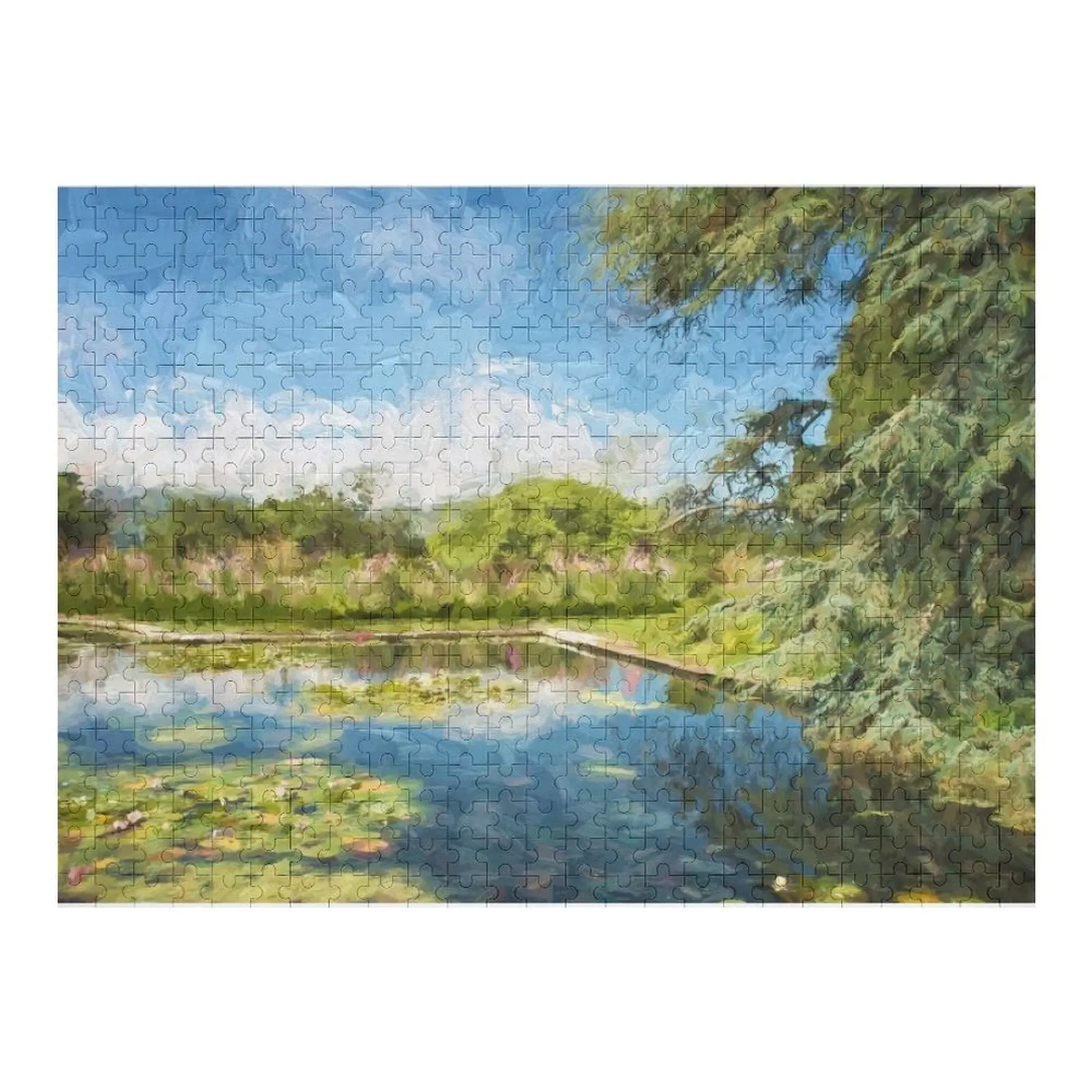 

Сад бодренного в impressionistском стиле. Пазл с деревянным именем. Персонализированный подарок для женатых. Персонализированная игрушечная игра. Детская головоломка.
