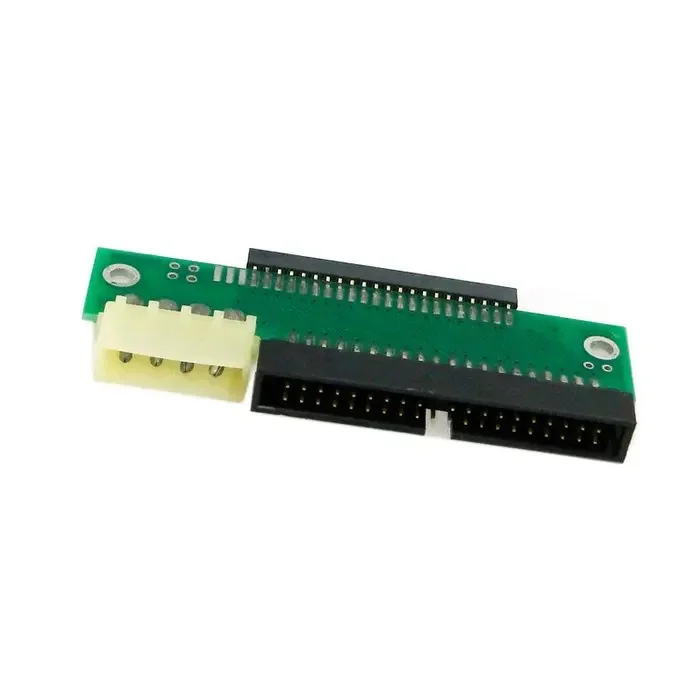 Smarll Laptop Notebook 44pin 2.5" IDE to 40pin PC 3.5" IDE Adapter PCBA with IDE Power for Hard Disk Drive