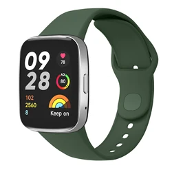 Silicone Loop Strap For Xiaomi Redmi Watch 3 Active Sport Band Wristband For Redmi Watch 3 Active Bracelet Correa Accessories