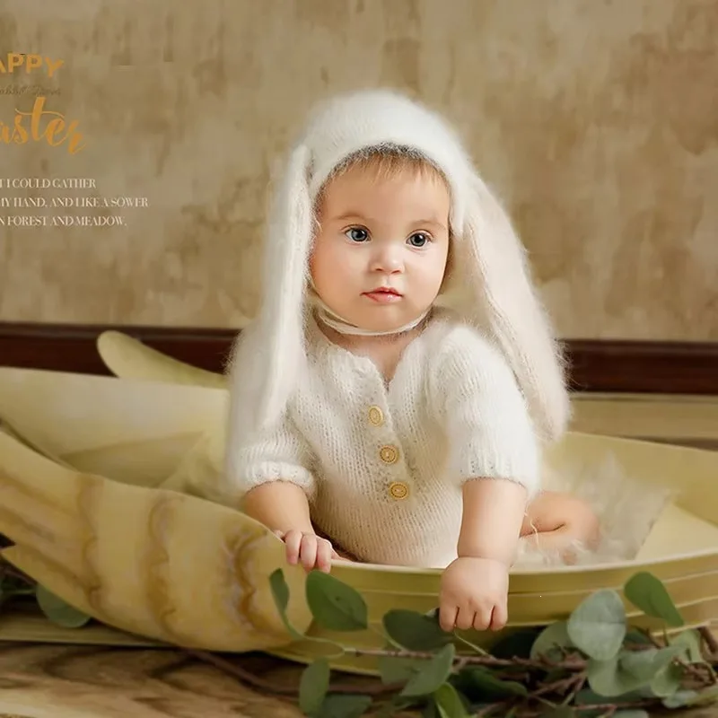 set-di-abbigliamento-lavorato-a-maglia-fatto-a-mano-per-servizi-fotografici-con-coniglietto-e-cappello-2-pezzi-per-foto-di-neonati-in-studio