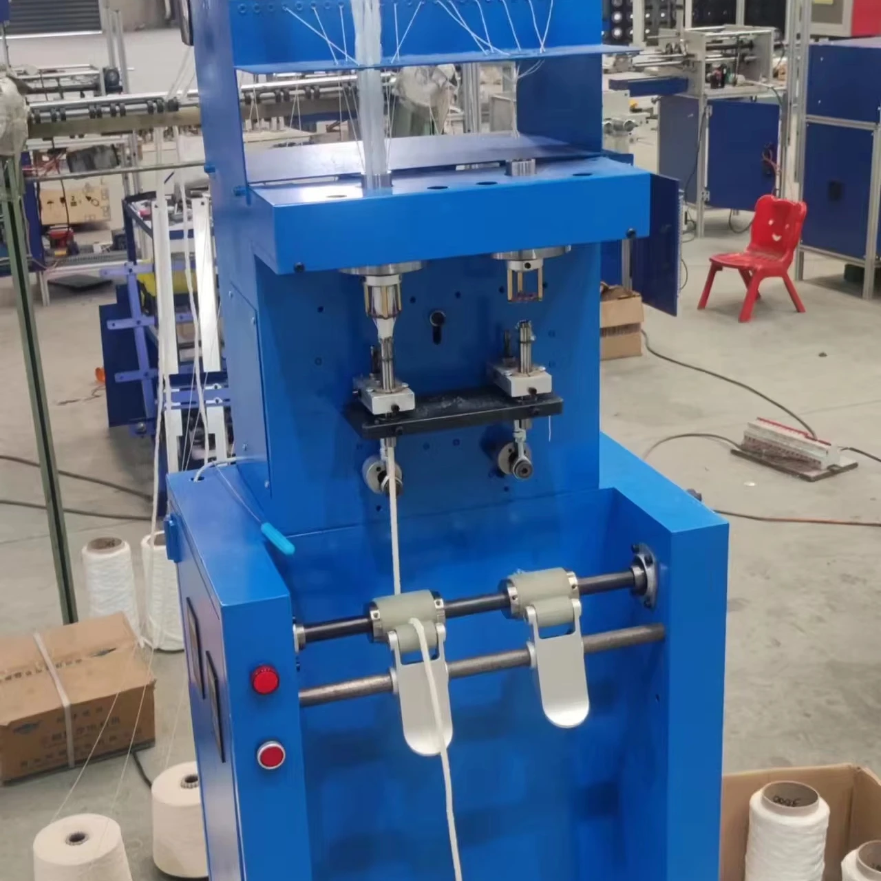 (2026) Hot selling product 2-head fancy rope knitting machine