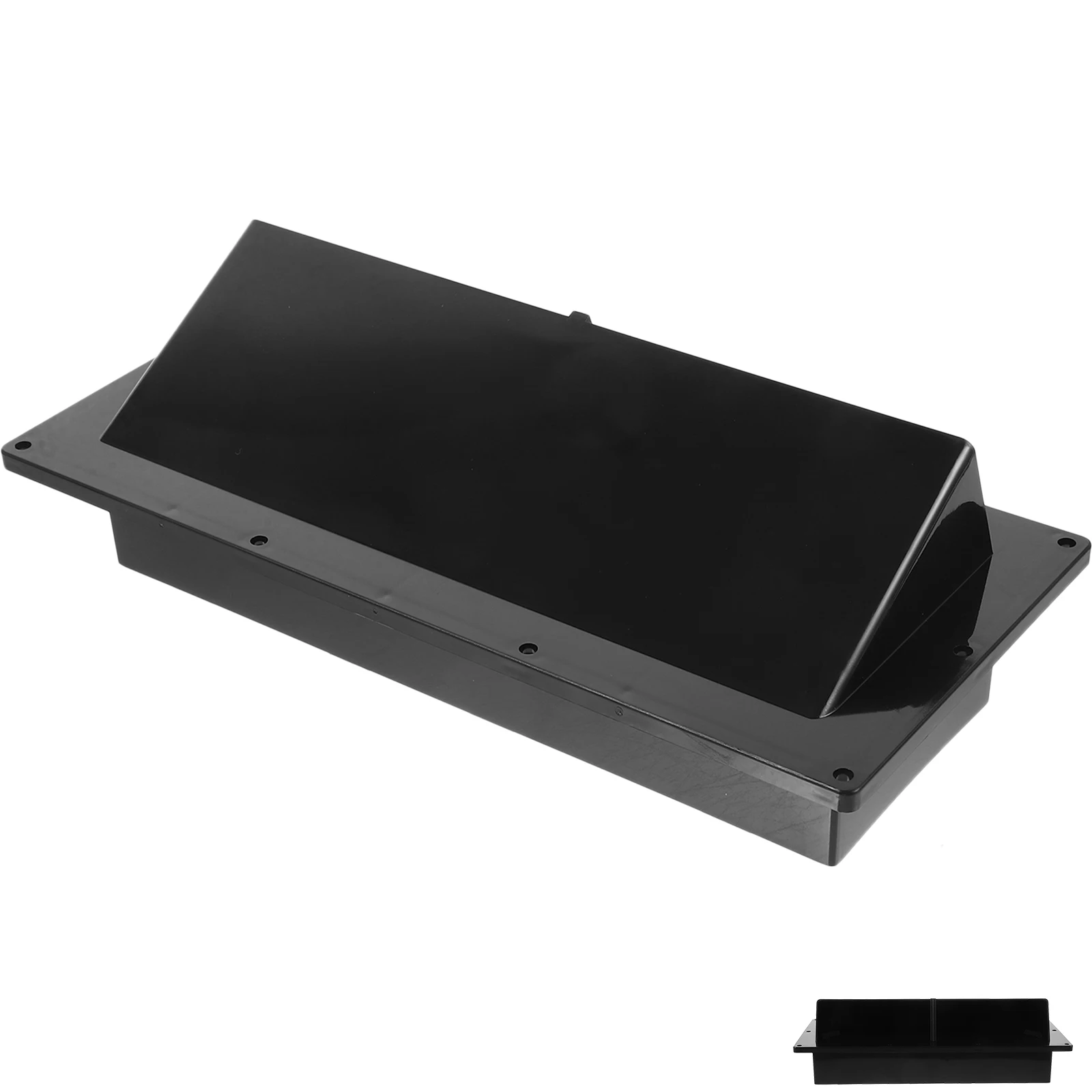 

Вентиляционные отверстия для автофургона Черный цвет Эффективный выхлоп Прочный материал Простая установка Вентиляционное отверстие для кемпера Запчасти для автофургонов Софит для прицепа