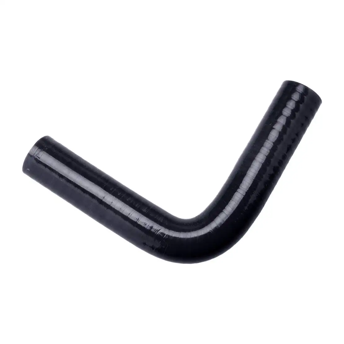 Tubo Turbo acoplador de manguera de refrigerante calentador de codo de silicona negro de 90 grados 5/8 "16mm