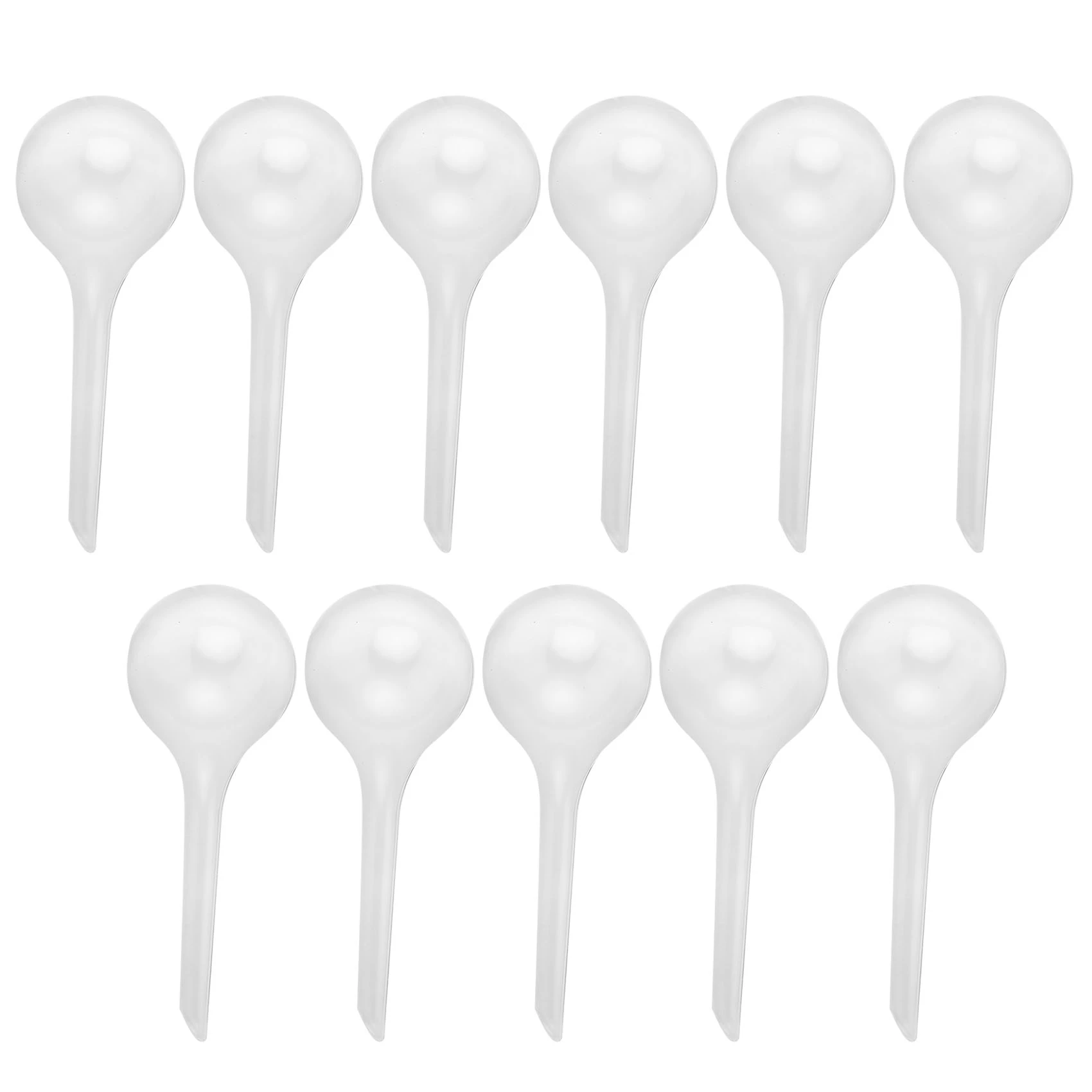 

11Pcs Clear Automatic Watering Bulbs Watering Globes Device Plastic Balls for Plants Vacation Houseplant Plant Pot