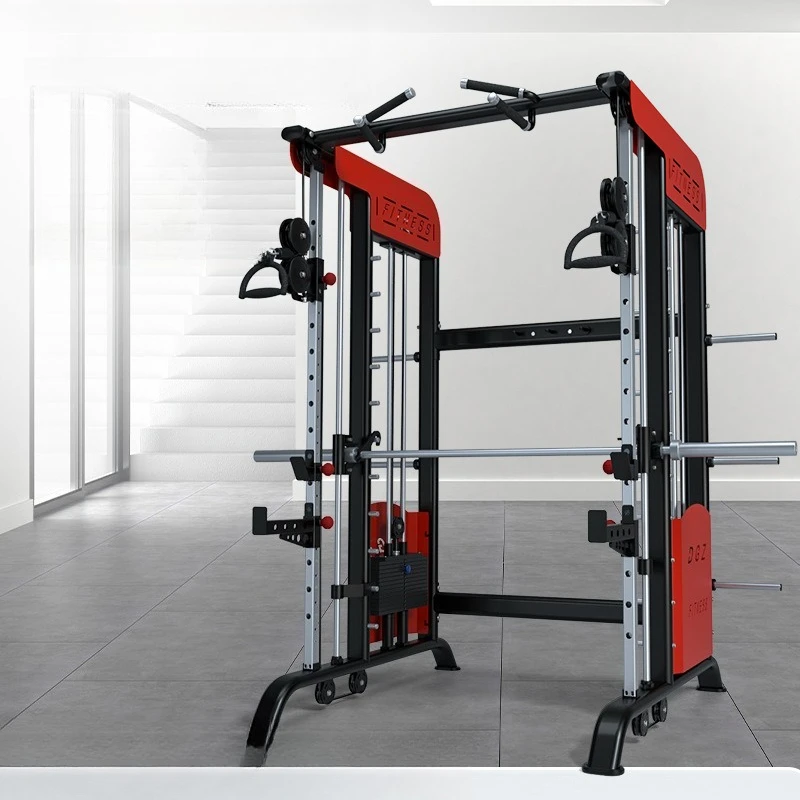 YY-  Multifunctional Little Bird Comprehensive Trainer Squat Rack Gym Special Gantry Combination Equipment