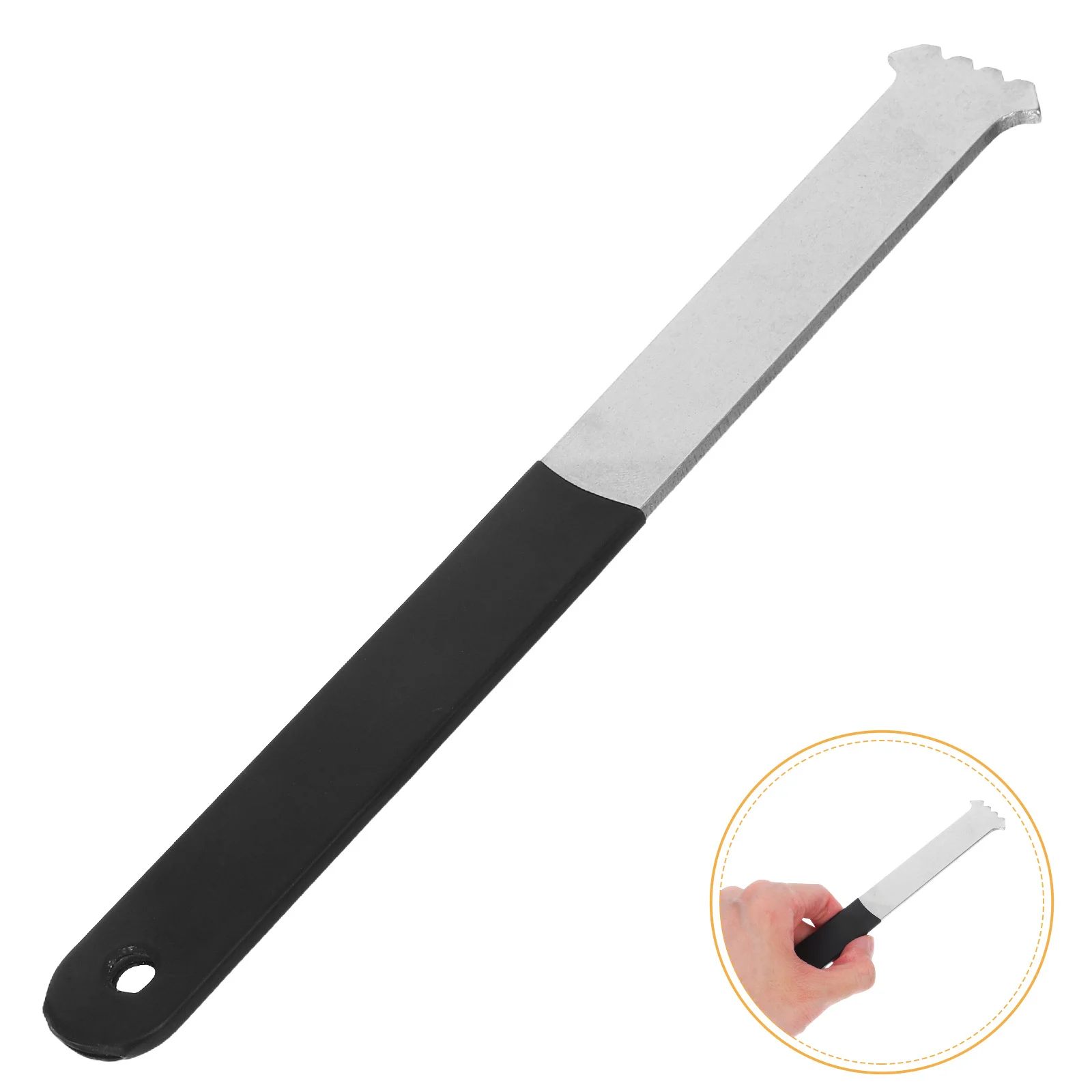 

Paving Puller Tool Micro Tooth Design Brick Separator Ergonomic Handle Concrete Removal Multi Purpose Garden Lifting