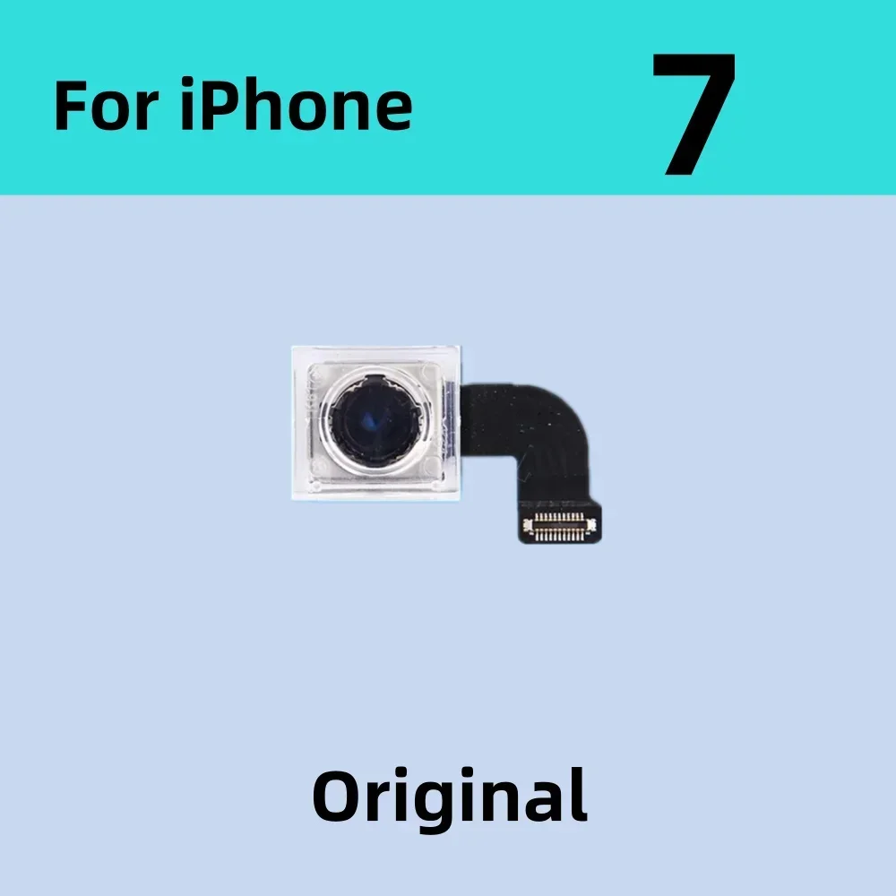 back Camera For iPhone 12 11 13 X XR XSMAX  7 8  Rear Main Big Lens Flex Cable 12 Camera