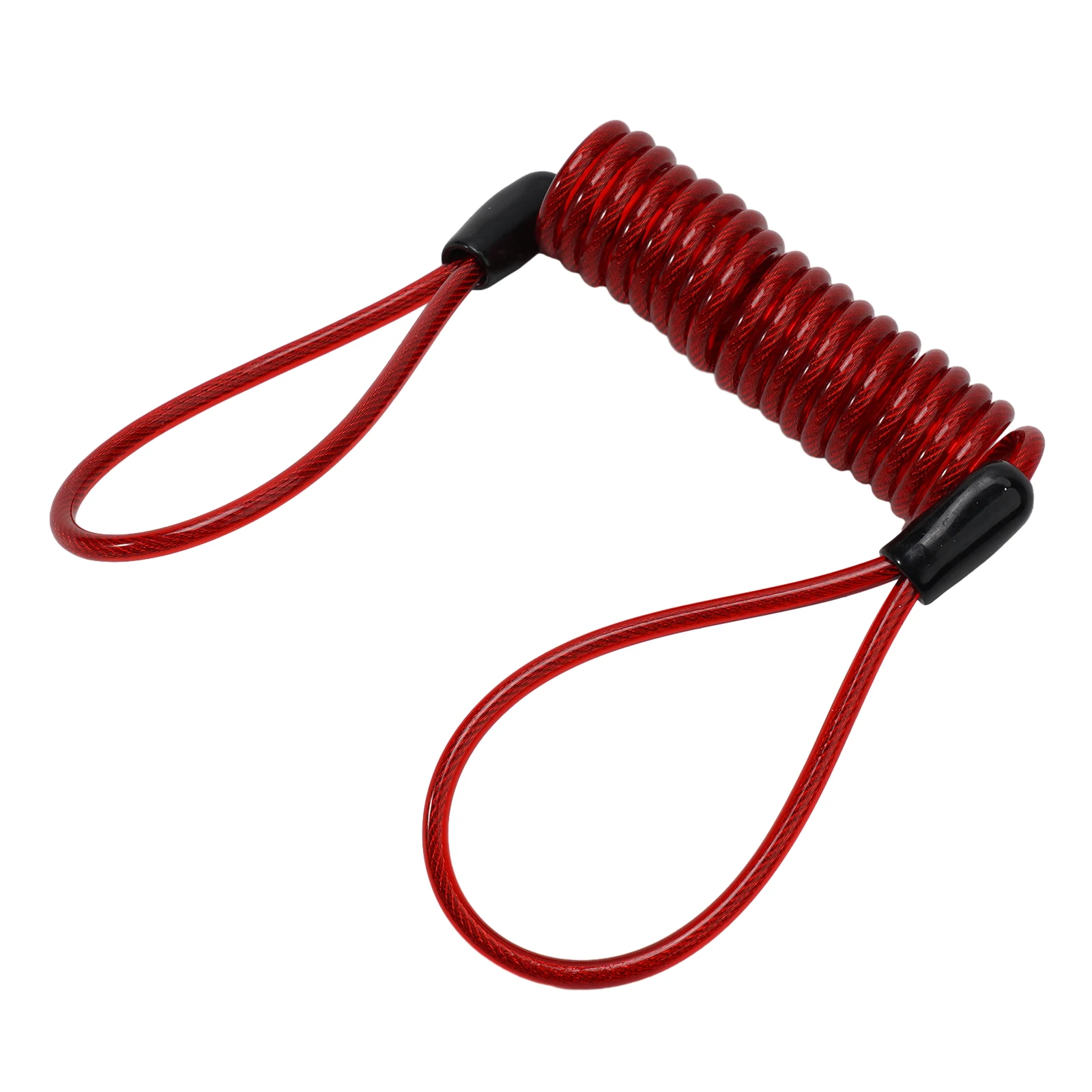 Multi Functional Bike Spring Rope Theft Proof Disc Brake Lock Cable Easy Carrying Wire Lock Wire for Motorbike Helmets