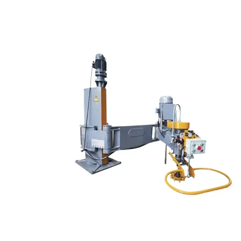Stone hand grinding machine marble granite artificial stone tile countertop stone slab rocker type polishing machinery