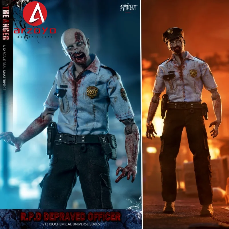 

Патриот-студия 1/12, дегравированная фигурка офицера, модель 6,7 дюйма, фигурка мужского солдата, кукла, полный набор, коллекция