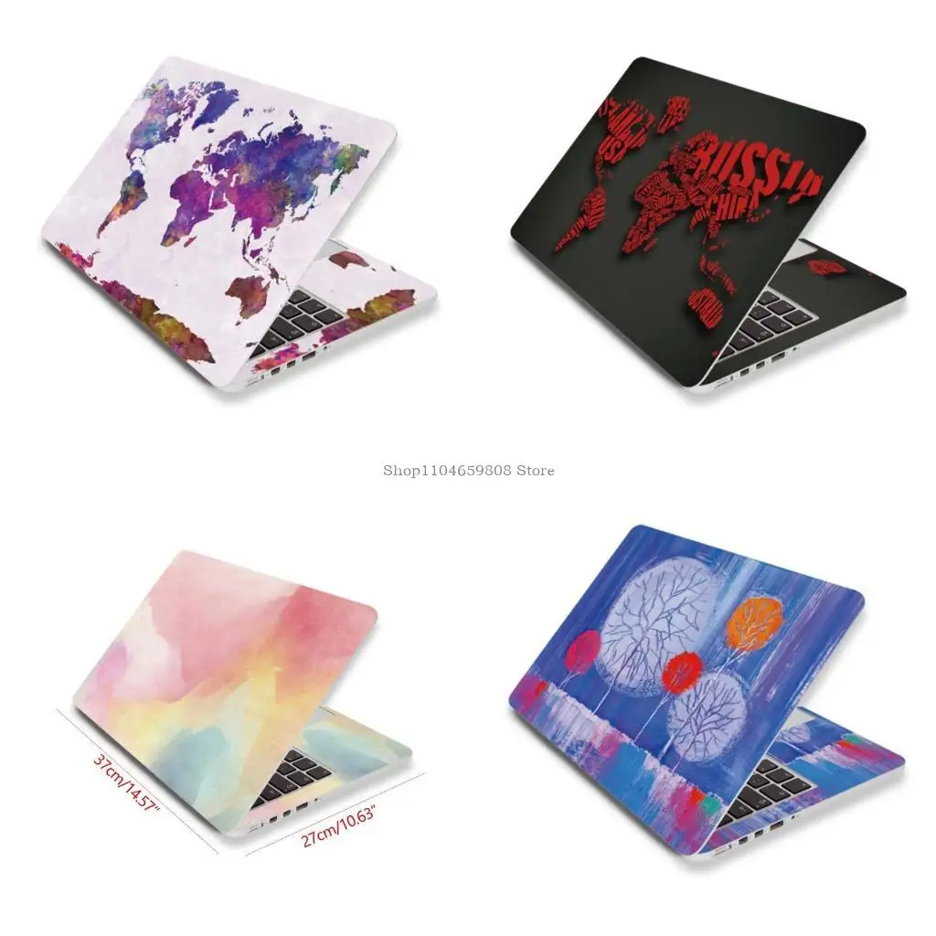 

for 15" Laptop Skin Sticker Set 15 inch for Shell Cover Art Decal Protector Resu