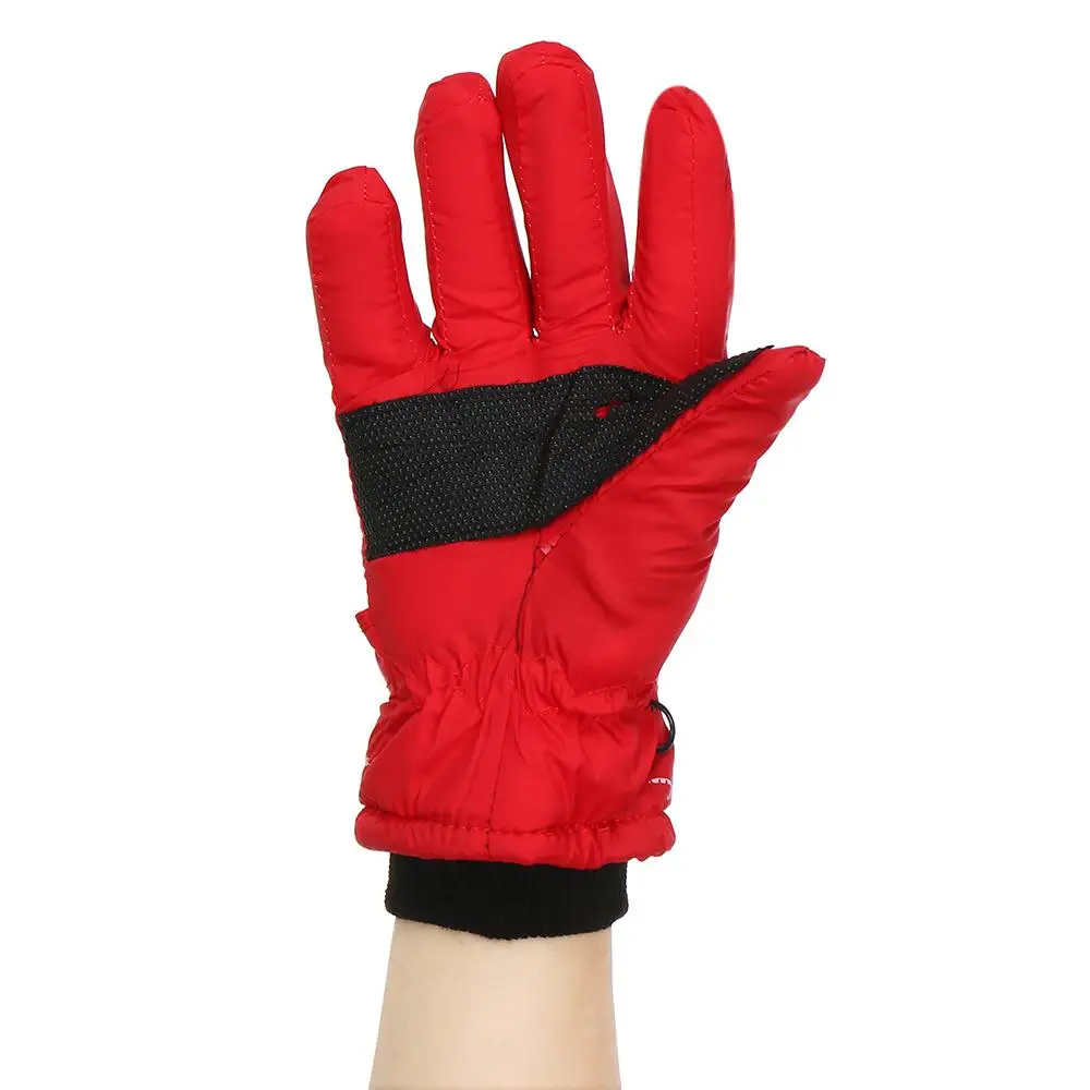 

Зимние утолщенные теплые детские лыжные перчатки для снега, сноуборда, ветрозащитные водонепроницаемые варежки с длинными рукавами