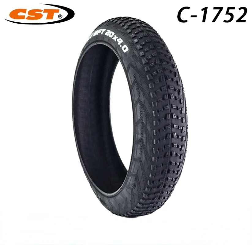 C1752 20 inch 100-406 20x4.0 Fat Tire Electric Snowmobile Beach Bicycle Tire MTB Bicycle Front Rear Wheel Anti-Slip Fat Tire