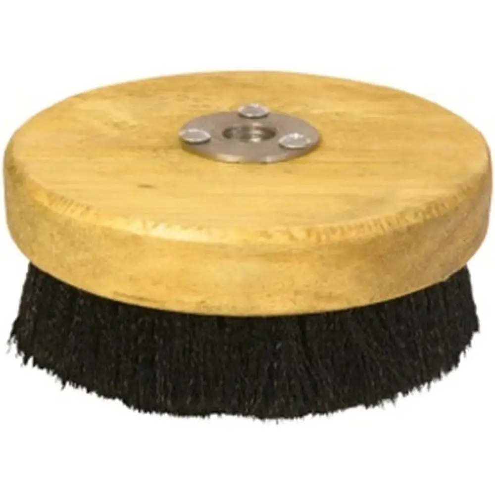 

5 Medium Stiff Bristle Wood Block Brush for Carpet and Upholstery Cleaning - Ideal for Auto Detailing and Home Office Use