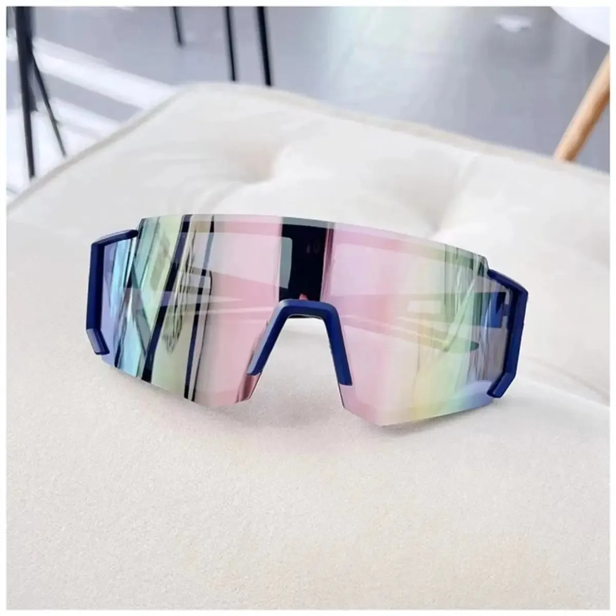 نظارات شمسية لركوب الدراجات UV400 ظلال للرجال والنساء مضادة للأشعة فوق البنفسجية لممارسة الرياضة في الهواء الطلق والتنزه والتسلق بإطار كبير نظارات كبيرة الحجم 2027 #3