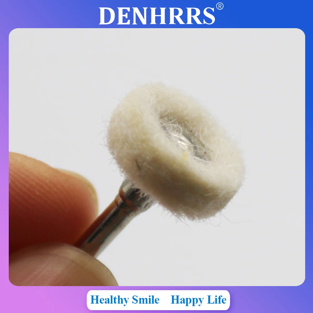 

10Pcs Dental Polishing Brush Wheel Wool Felt Cotton Plastic Nylon fiber Brushes Polisher Porcelain Grinding Buffing Tools