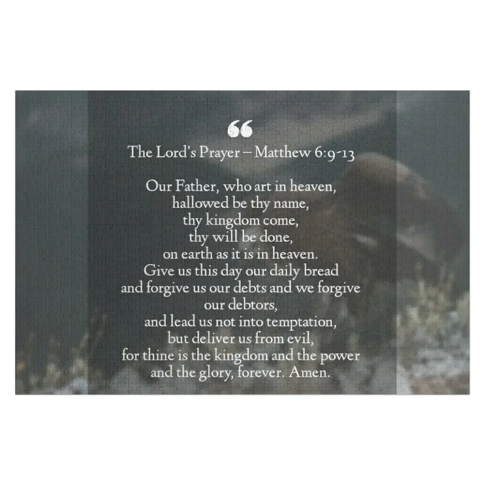 Prayer Jigsaw Puzzle Customizeds For Kids Personalized Toys Custom Child Gift Personalized Baby Object Puzzle