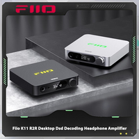 Fiio K11 R2R Desktop Dsd Decoding Headphone Amplifier Lossless Hifi Portable Eaephone Power Amplifier Accessory Custom Gifts