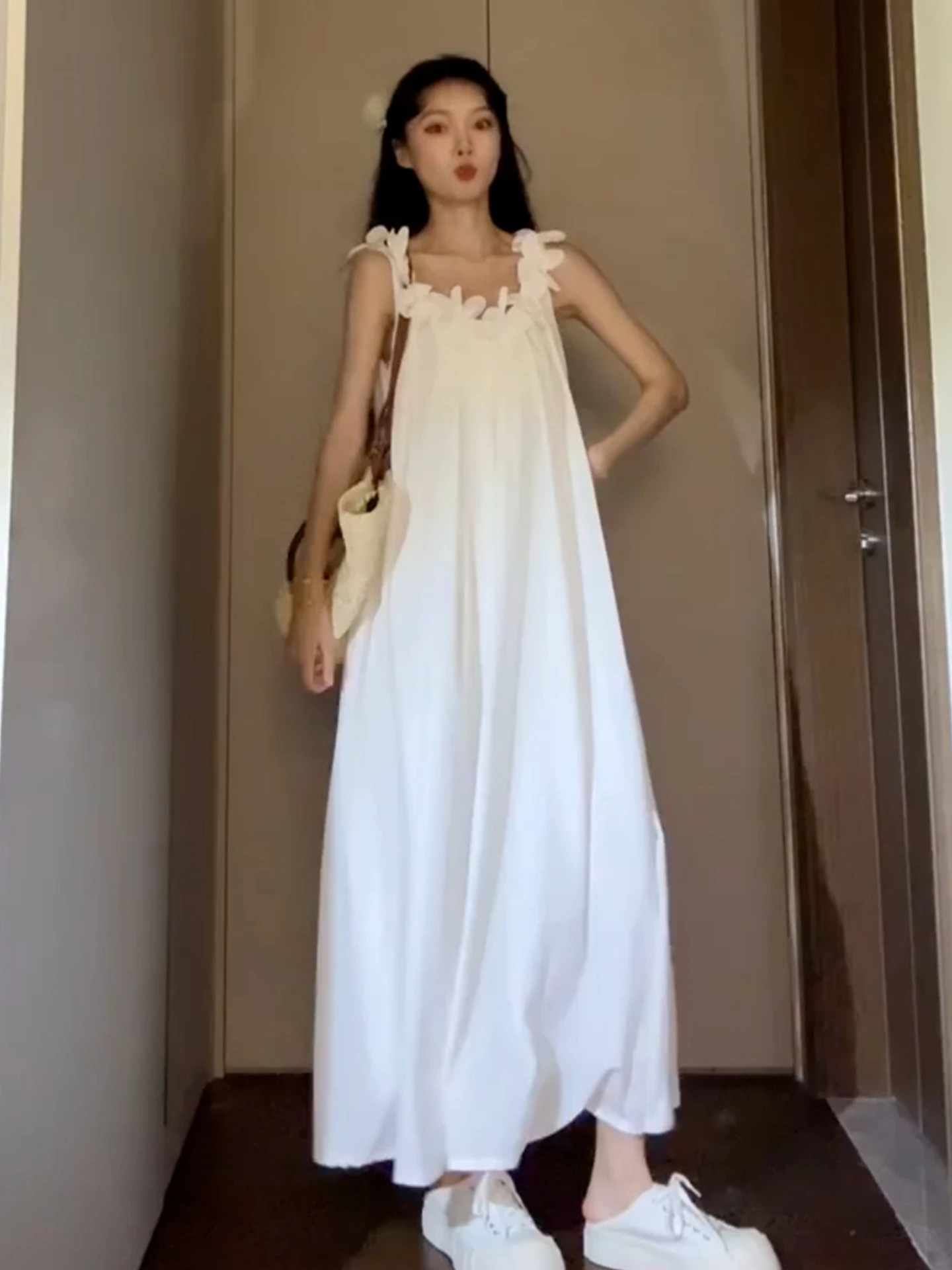 تنورة نسائية صيفية 2025 جميلة هيبورن Sle ذات فتحة الخصر Dr عالية الخصر على شكل حرف A تنورة V-Ne Svel تناسب يوميًا...