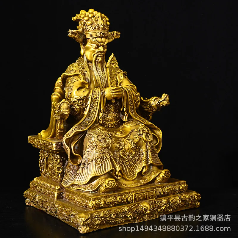 Wholesale Furniture Living Room Ornament Pure Brass Dragon King Bronze Statue Decoration Craft