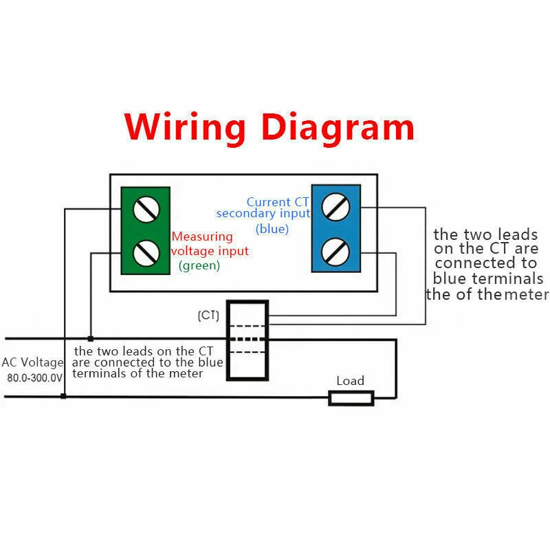 

Многофункциональный цифровой измеритель мощности, напряжения, тока и коэффициента мощности AT21-6 In 1 AC Monitor D69-2058