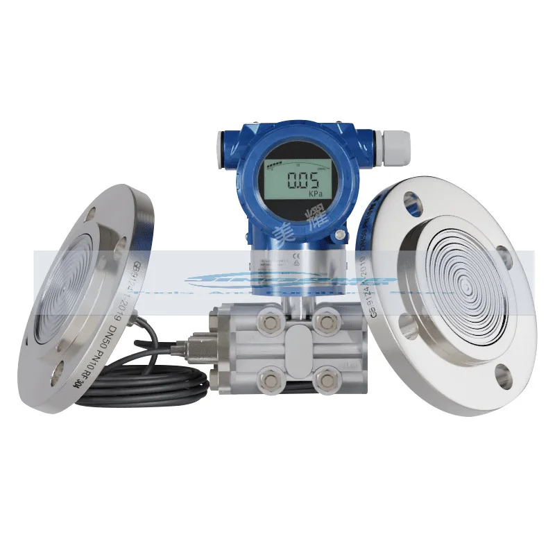 High precision single and double flange level gauge remote level transmitter