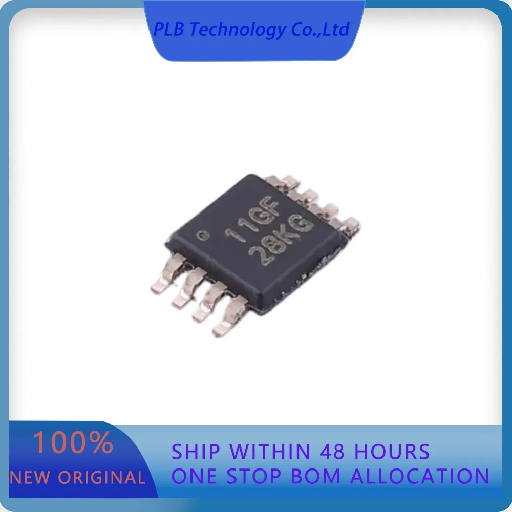 2PCS INA282AQDGKRQ1 INA282 50V/V -14V~80V 10kHz 1.0 VSSOP-8 Current Sense Amplifiers Original Stock