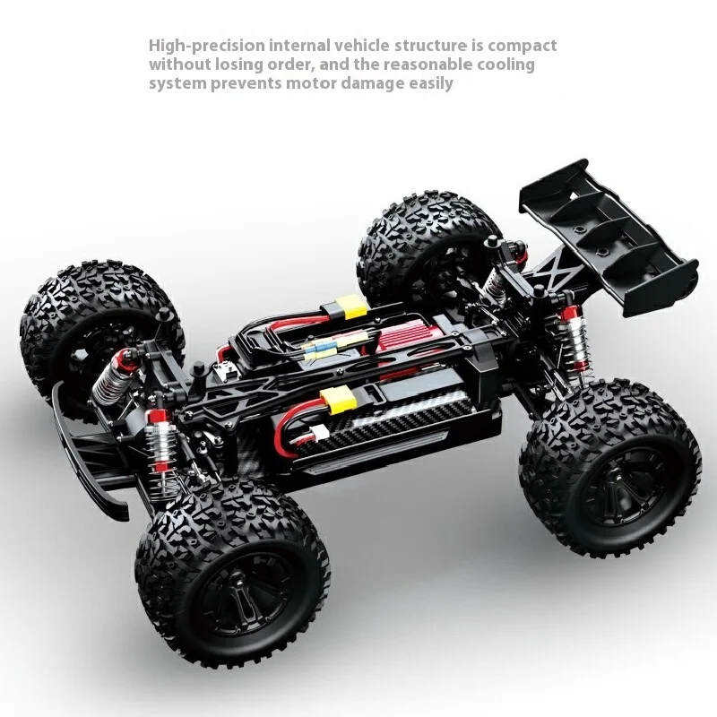 Kf16 Borstelloze 1:12 Off Road Afstandsbediening Voertuig Vierwielaandrijving Rc Grote Truck Hoge Snelheid Auto Model Speelgoed Cadeau Aanwezig