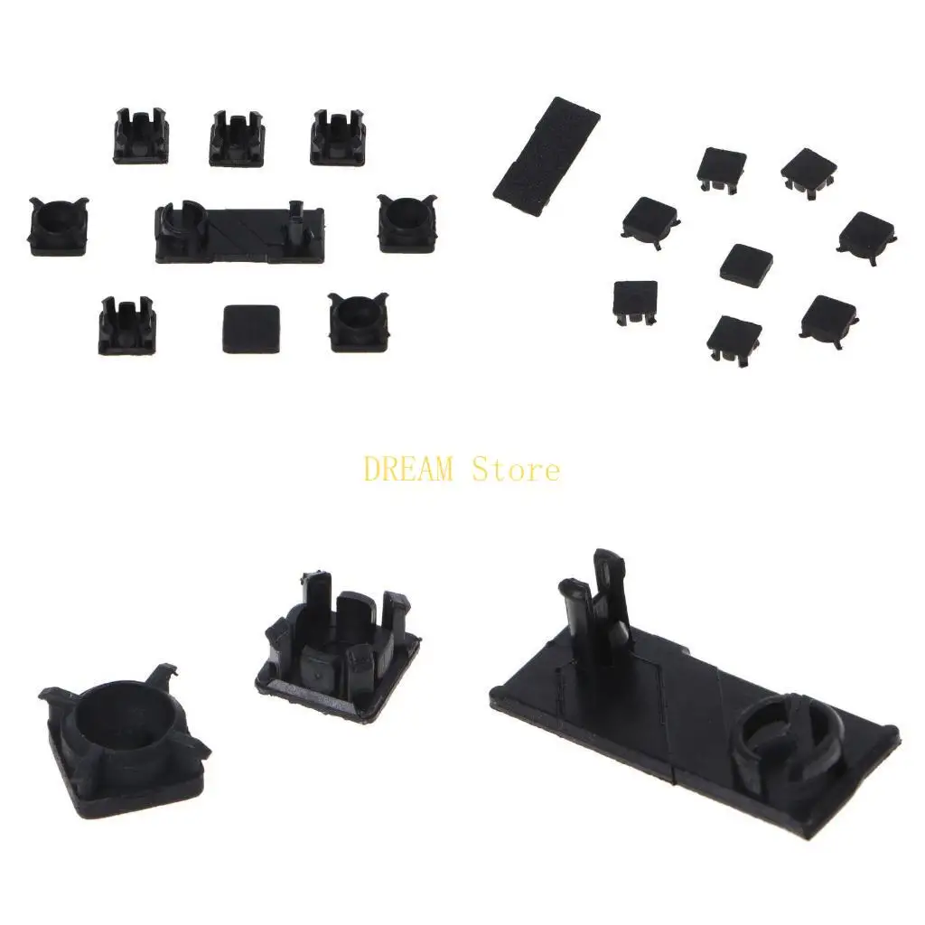 9 Pieces HDD Door Plastic Screw Feet Pad Cover for Slim Console best sale