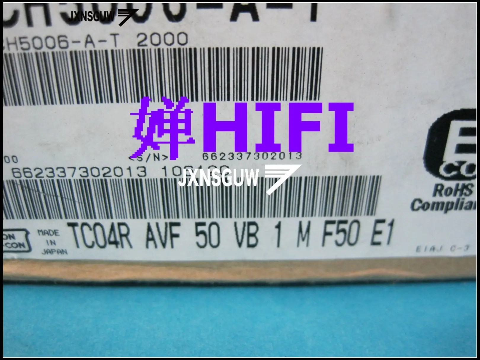 20PCS NIPPON AVF 50V1UF 5X11MM NCC Aluminum electrolytic capacitor 1UF/50V CHEMI-CON 85degrees 1uF 50V