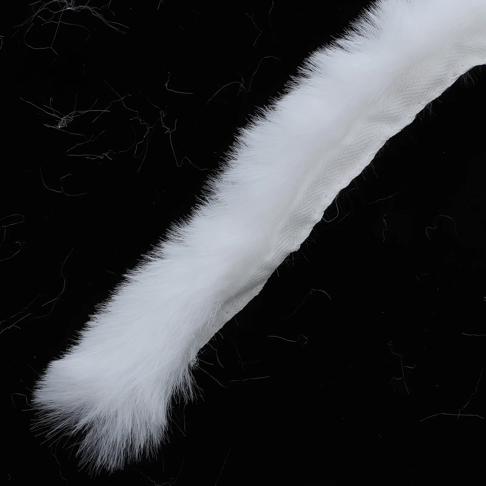 الأبيض فو الشريط تقليم 3 عطلة طويلة الديكور شجرة عيد الميلاد تقليم DIY الحرفية لفة محاكاة الشريط لعيد الميلاد