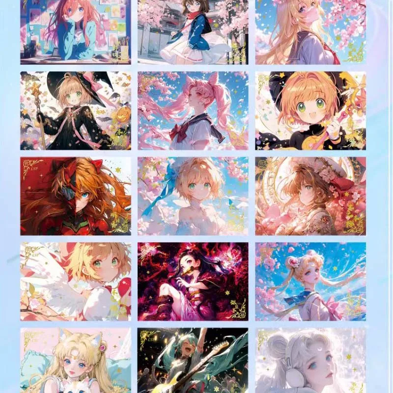 Wholesales Goddess Story Collection Star Cultural Creative Sakura Moe Story Wave2 Cute Booster Box Complete Set Trading Cards