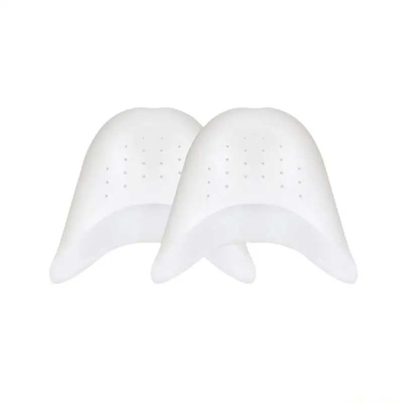 31BF Almohadillas punta ballet, almohadillas protectoras para los dedos los pies, uso informal, punteras gel y