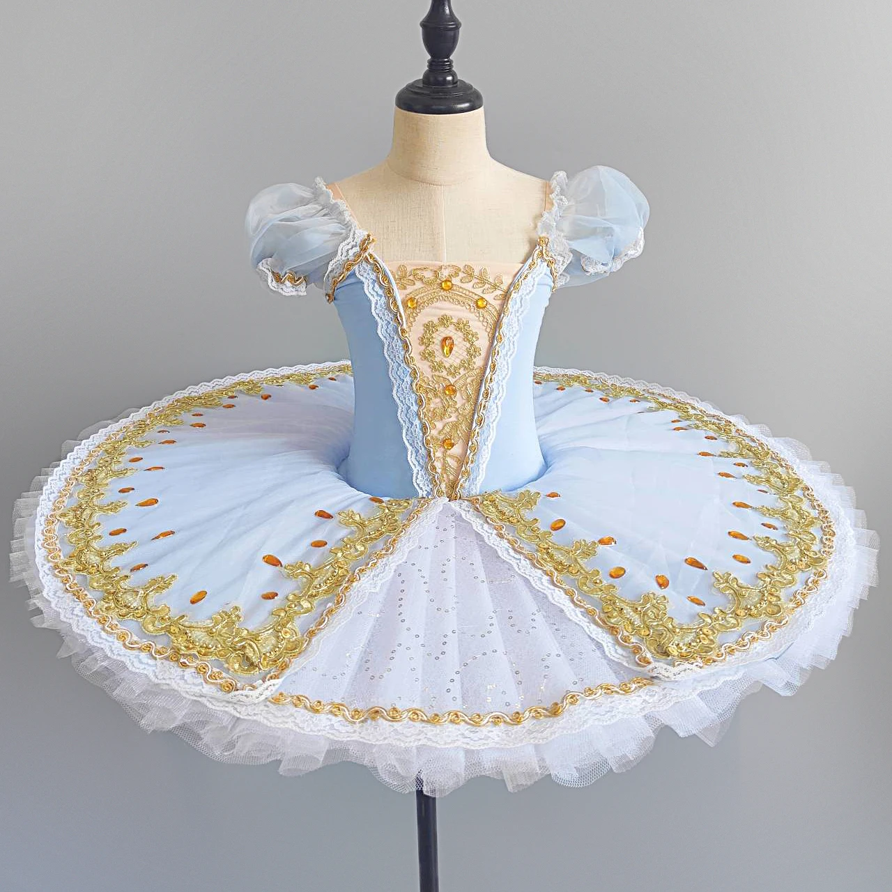 Ballet Skirt Girls New Children's Ballet Performance Clothes Suspender Gauze Skirt Children's Tutu Skirt New